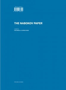 Cover of The Nabokov Paper, 2013, Information as Material.